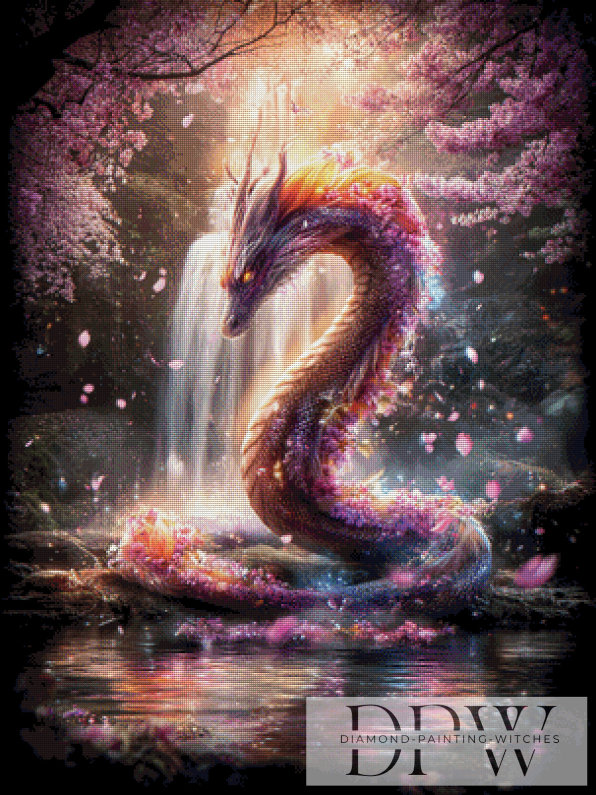 Soul Dragon by ellufija with 240 colors