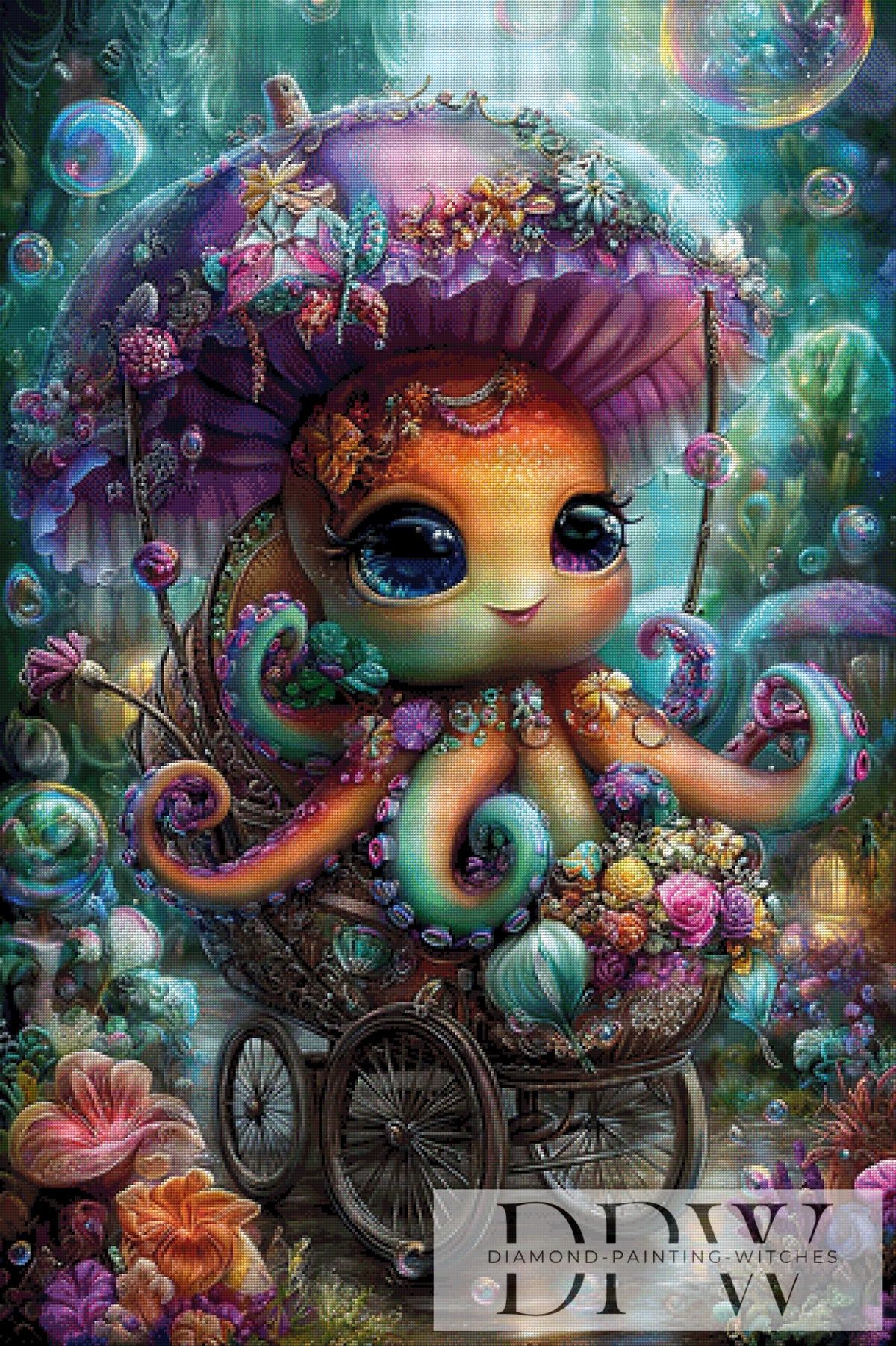 Baby Octopus by Catill with 380 colors