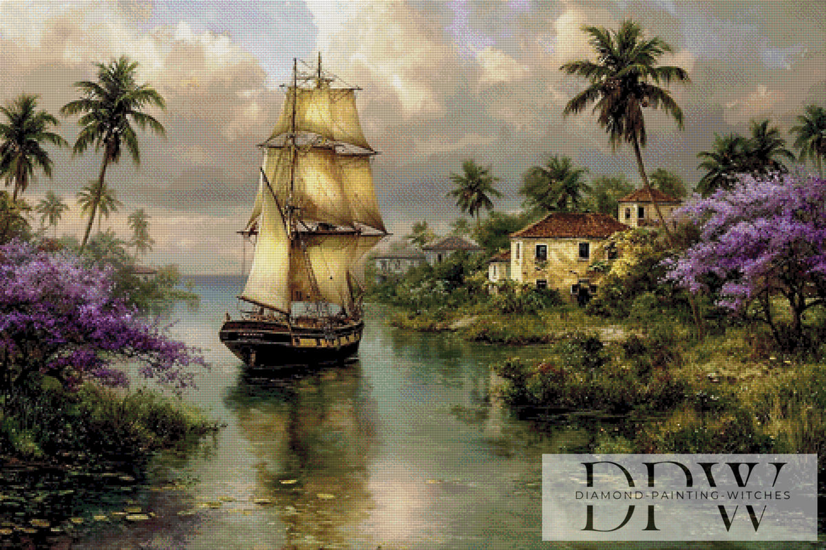 Caribbean Dream by Catill with 160 colors DWP-2969