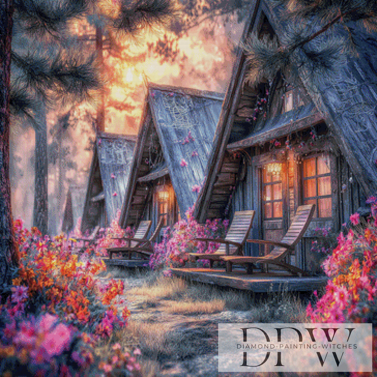 Holiday in the Forest by ellufija with 260 colors