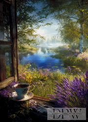 Kaffee am Fenster by Morrigan mit 260 Farben