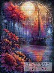 Boat trip at night by _Sweet_Loco_AI with 220 colors