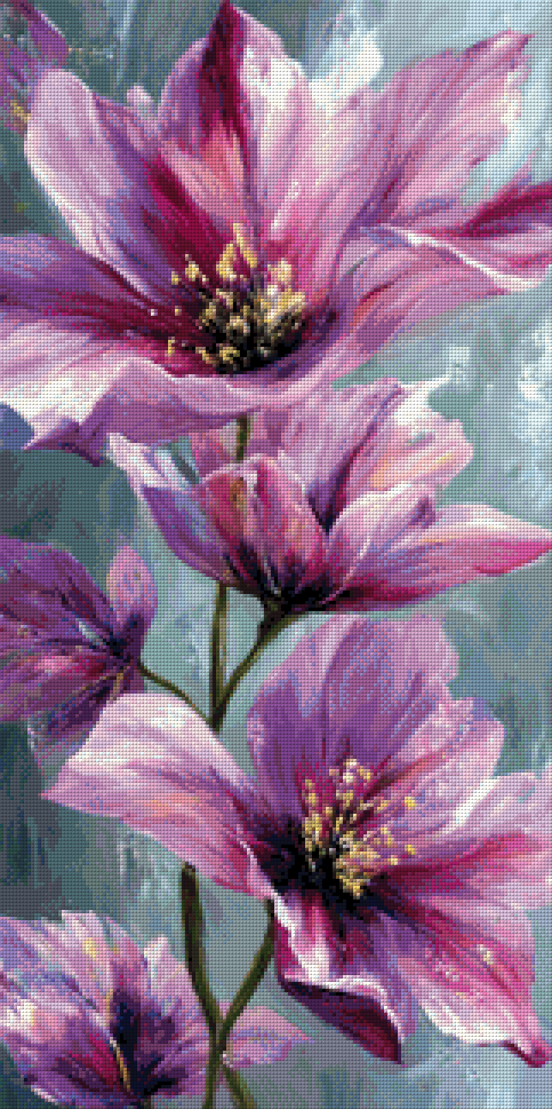 マルチパート - Purple Flowers by Morrigan 3点