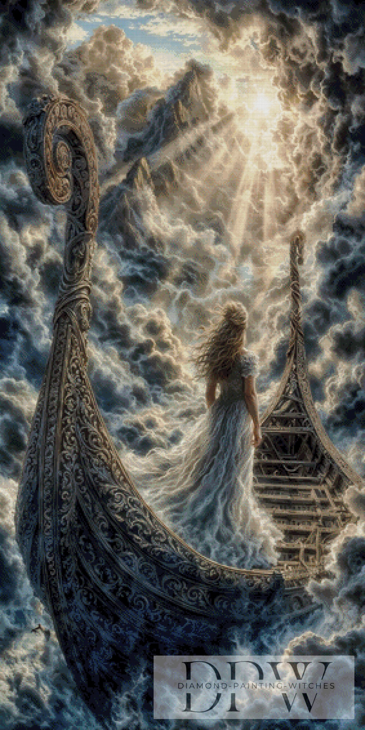 Sailing against the wind (Pixxel Pics作)、110色使用
