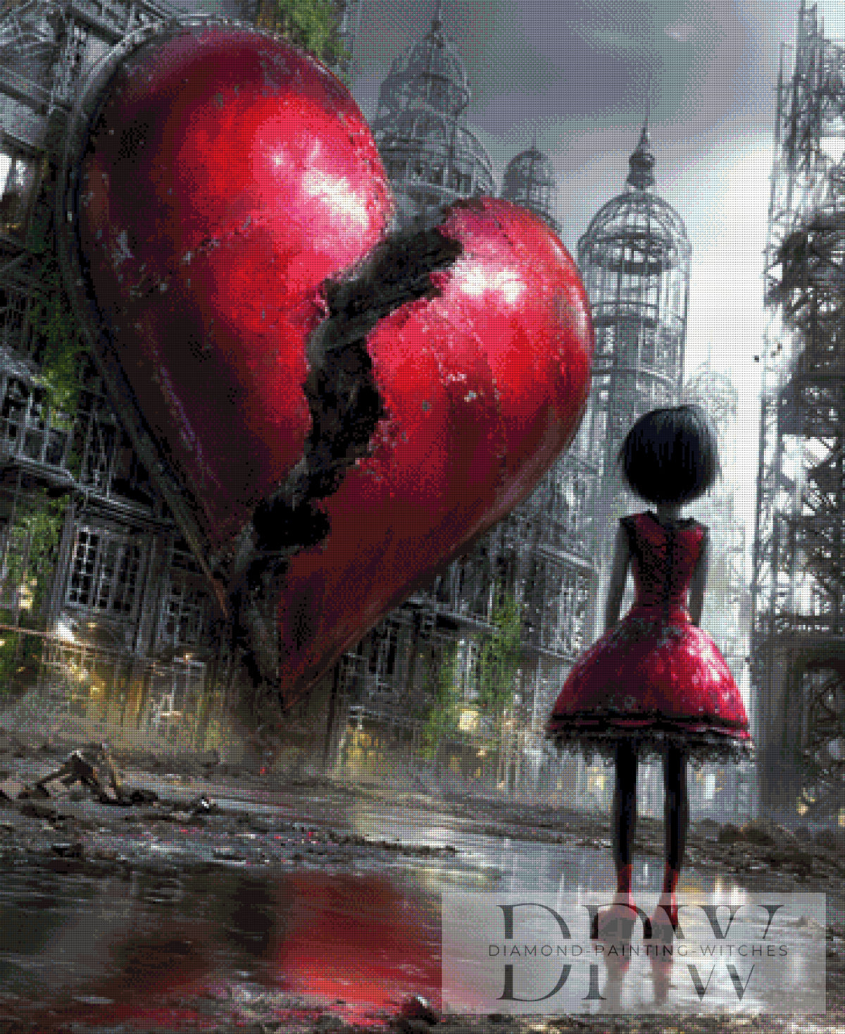 Broken World by Morrigan mit 180 Farben