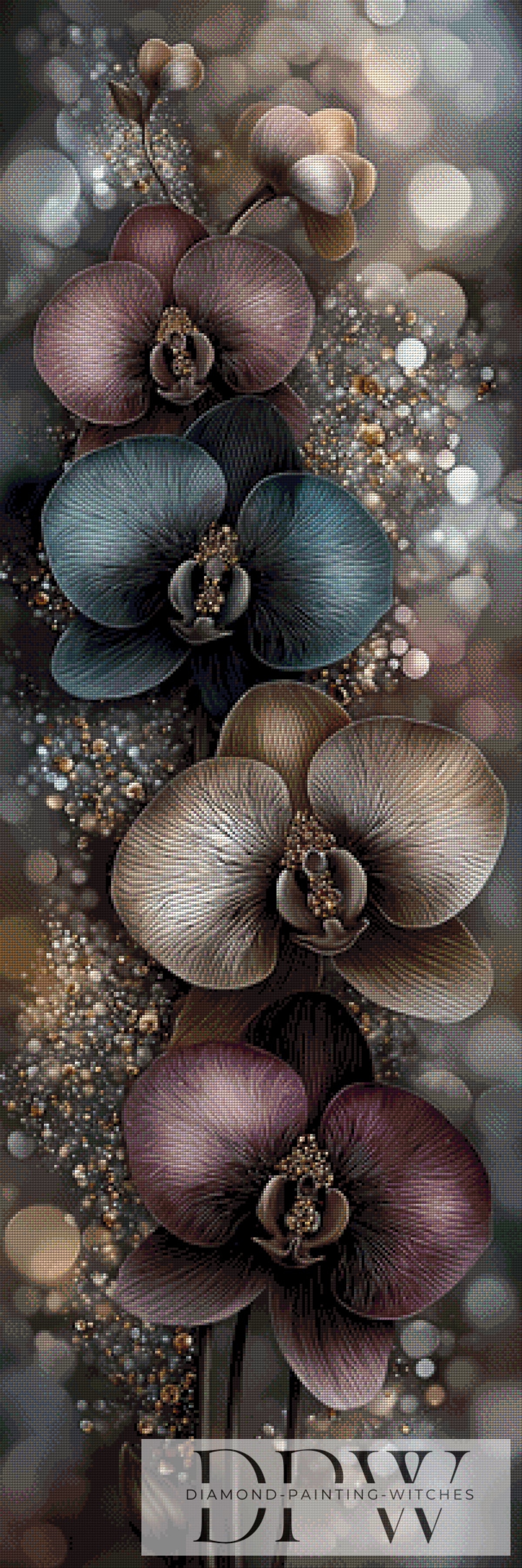 Orchideen by Elly_A.I mit 125 Farben