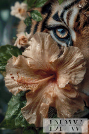 Hibiscus Tiger by theA.art with 150 colors
