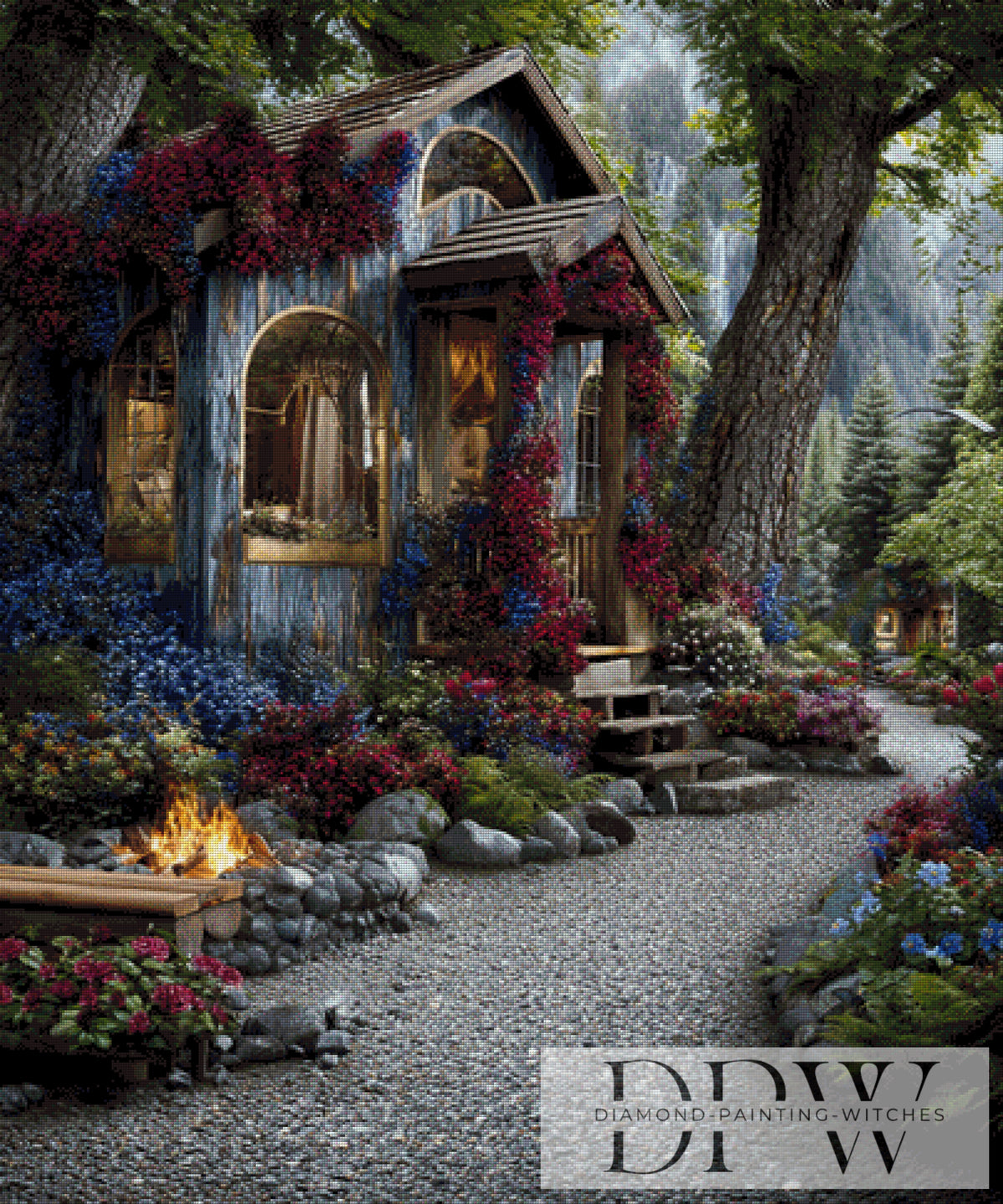 Villa of Relaxation by theA.art with 240 colors