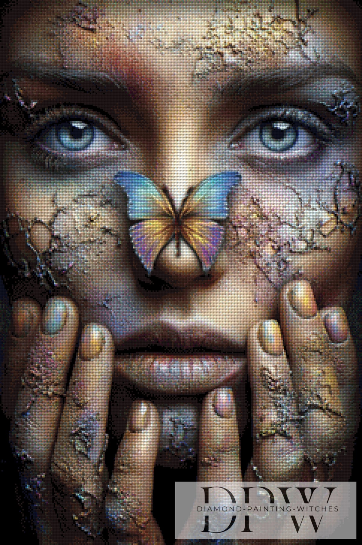 The Whisper of the Butterfly by theA.art with 200 colors
