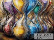 Hourglass oracle by theA.art mit 340 Farben
