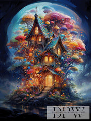 Magic Treehouse by Pixxel Pics with 370 colors