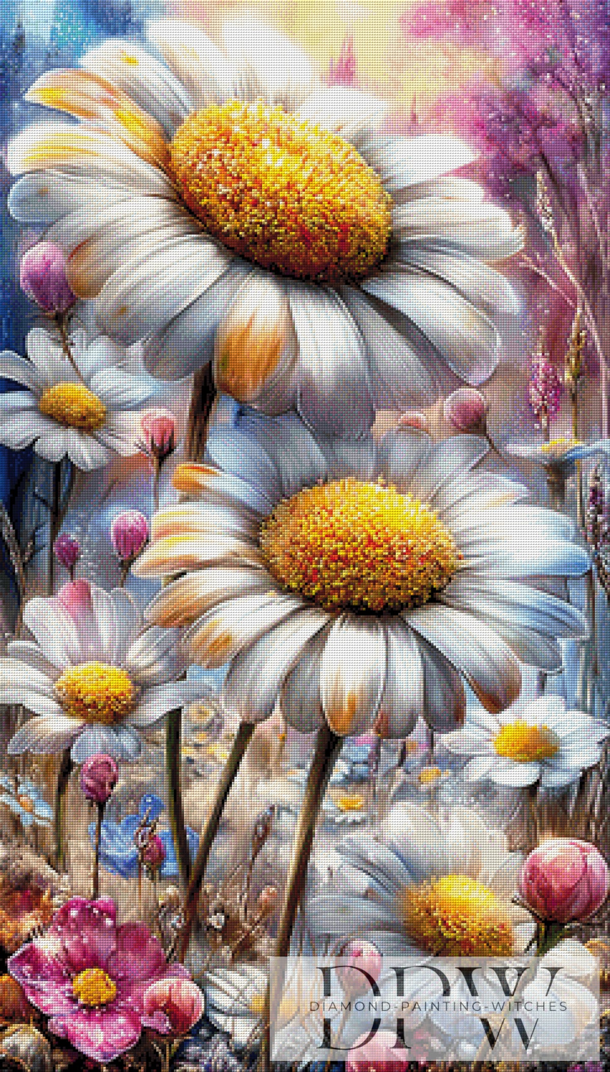 CreatiVartによるWeiße Blumen II（330色）