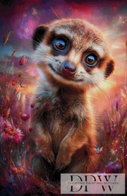 Little meerkat by ellufija with 230 colors