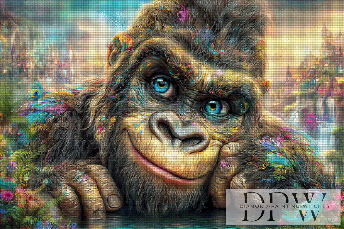 CreatiVartによるGorilla Gerd（350色）