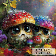 Mushroom Friendship by QN with 350 colors