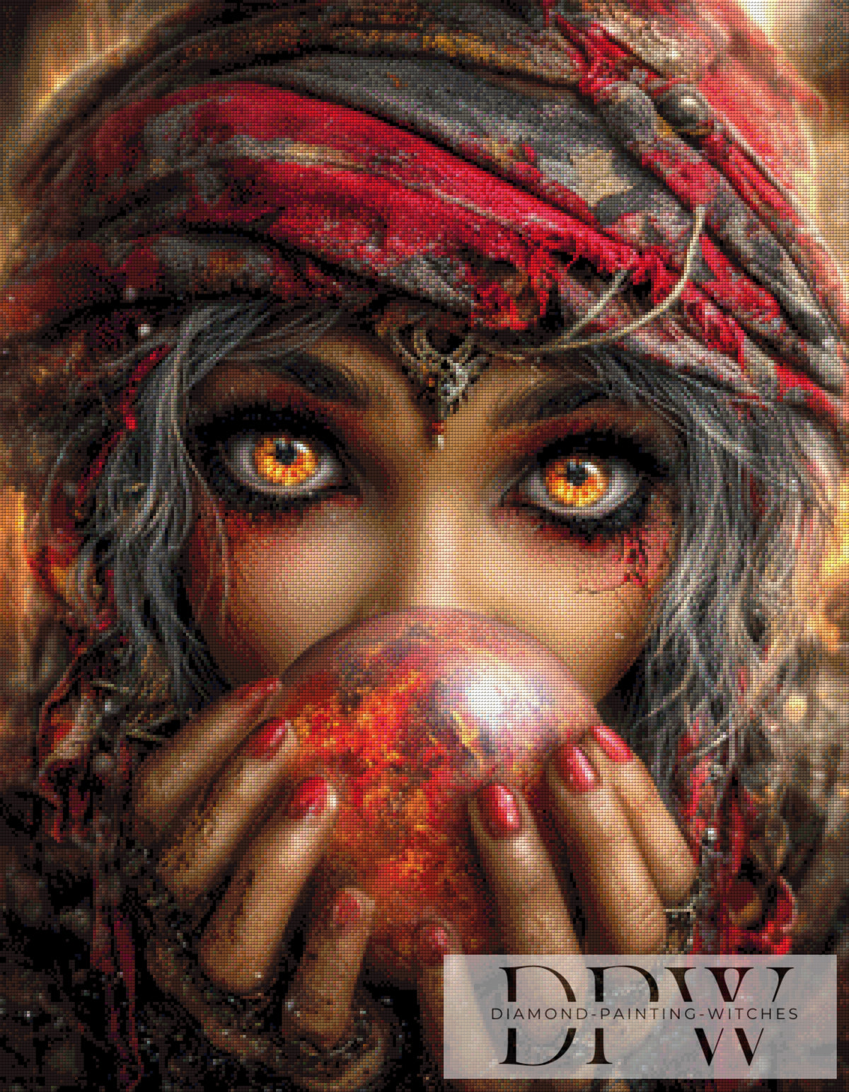 Red Fortune Teller by Casalla Vendetta mit 220 Farben