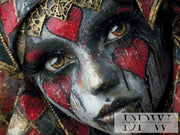 Queen of hearts by Casalla Vendetta with 222 colors