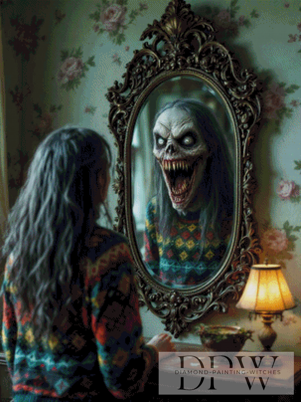 Mirror of Horror by QN, with 200 colors