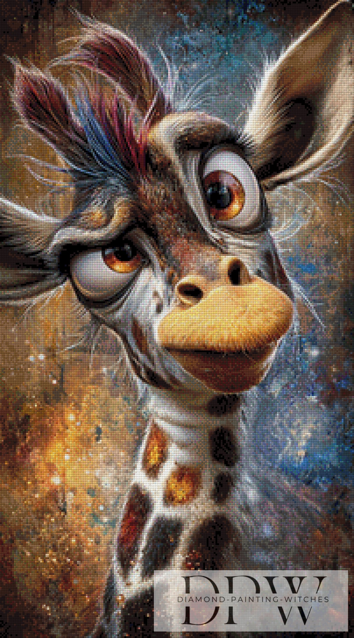 Crazy Giraffe by CreatiVart mit 200 Farben