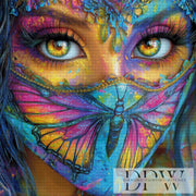 Butterfly Mask by CreatiVart mit 360 Farben