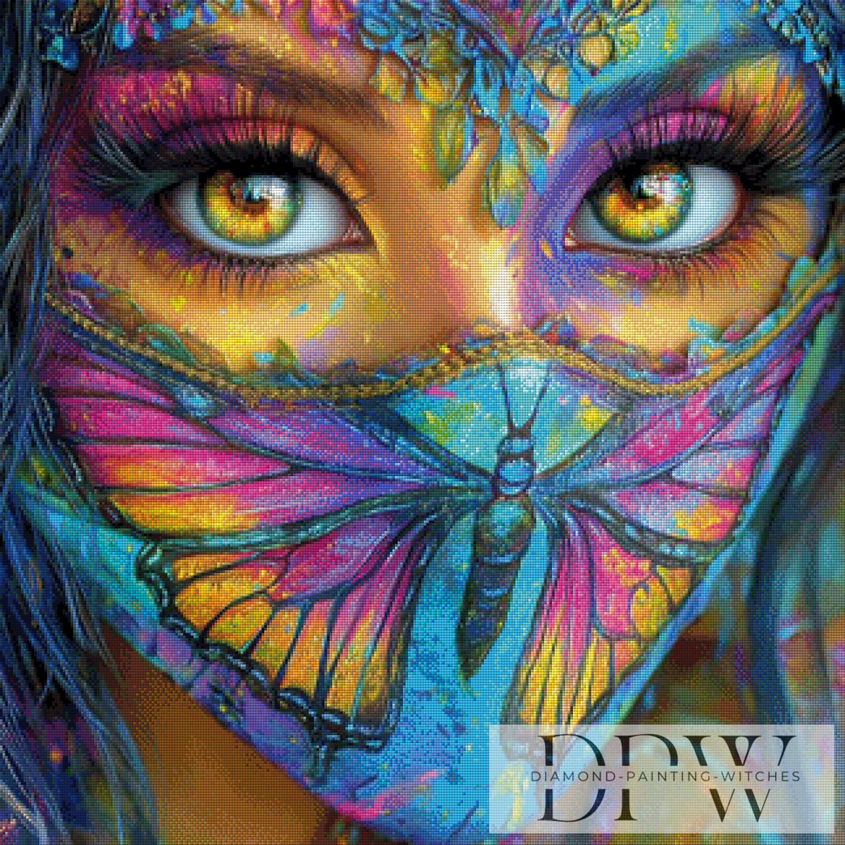 Butterfly Mask by CreatiVart mit 360 Farben