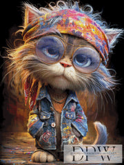 Brudi Cat by CreatiVart mit 300 Farben
