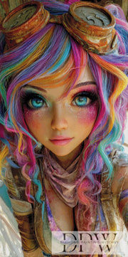 Rainbow Steampunk II by CreatiVart mit 380 Farben