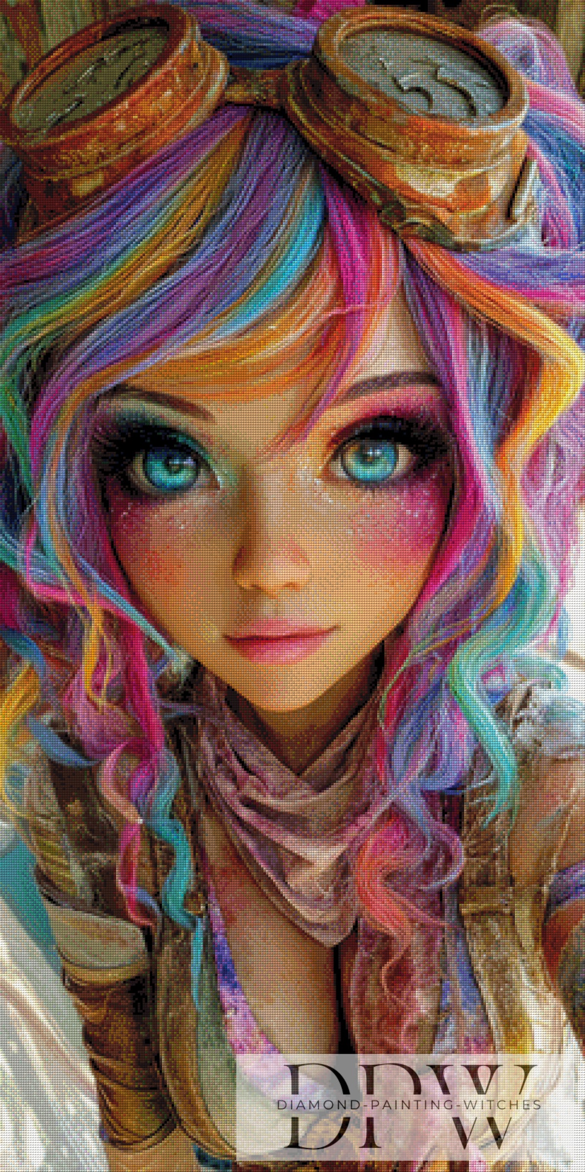 Rainbow Steampunk II by CreatiVart mit 380 Farben