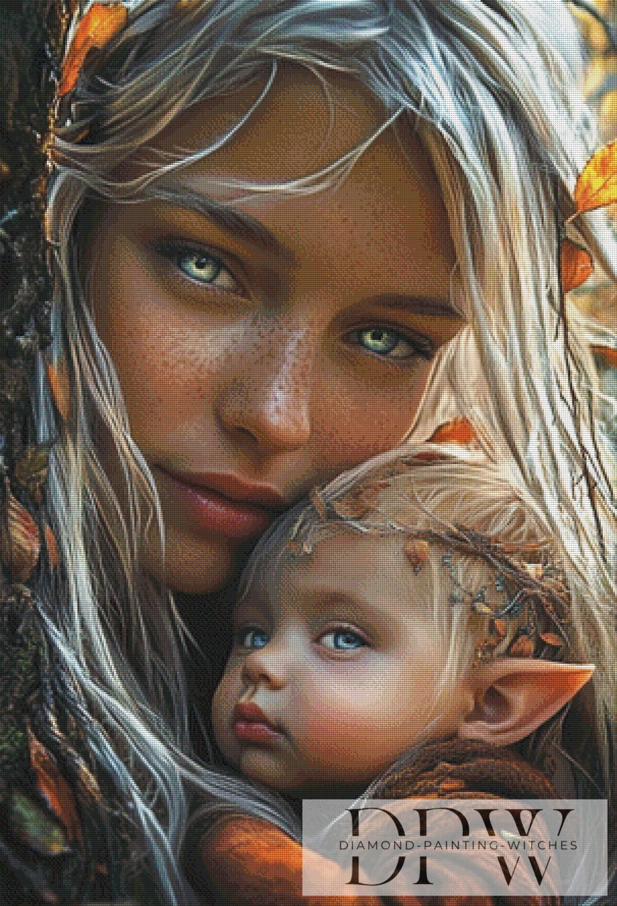 Elfen Mama by Lisa Morgan mit 190 Farben