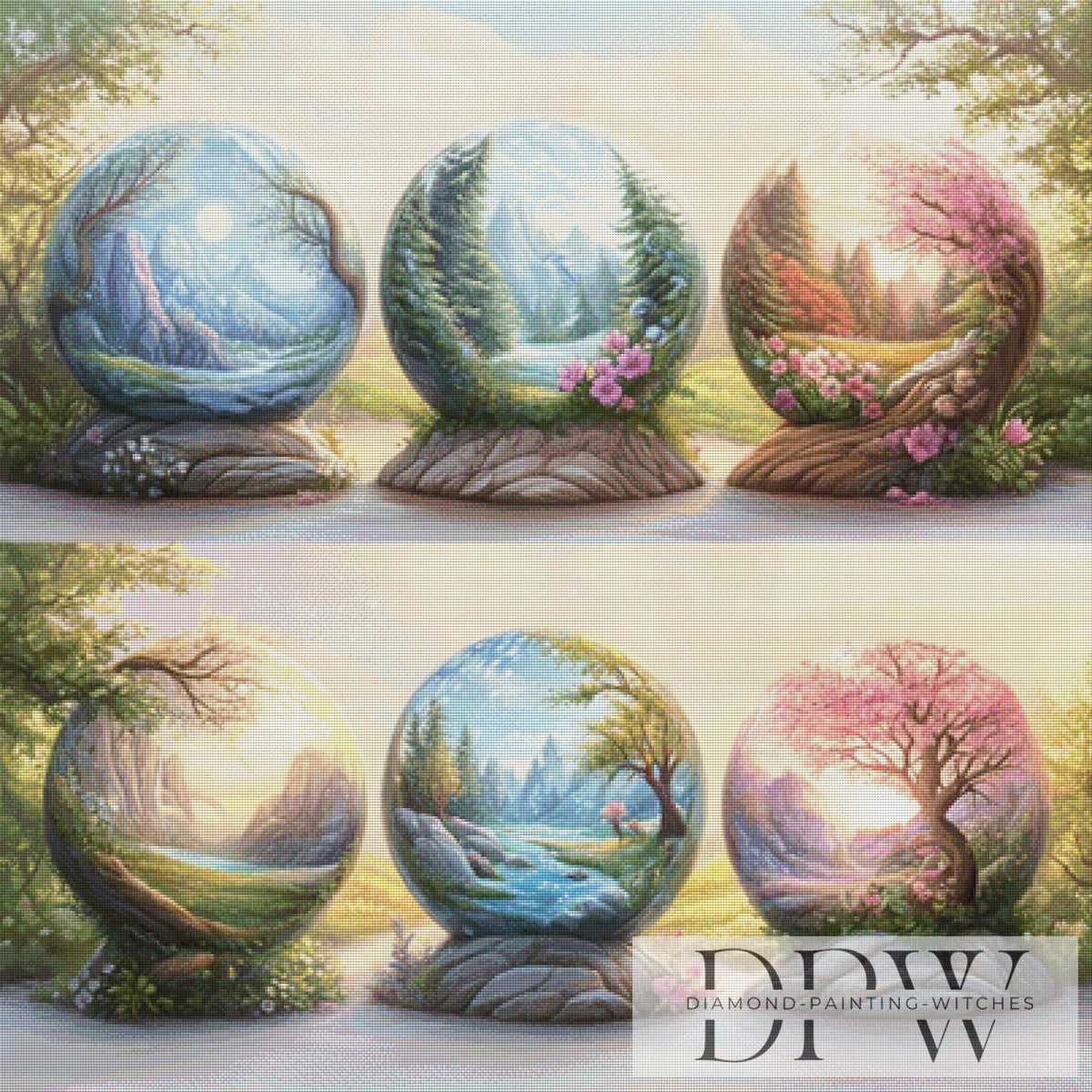 Landscape Marbles by Lisa Morgan mit 230 Farben
