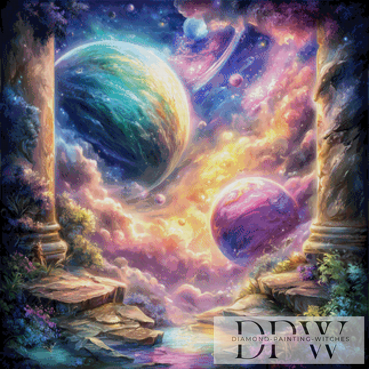 Sweet_Loco_AIによる「宇宙の柱」、270色使用