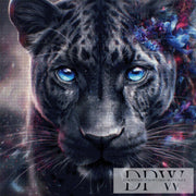 Black Panther by ellufija with 145 colors