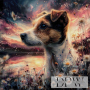 Jack Russell I by ellufija with 185 colors