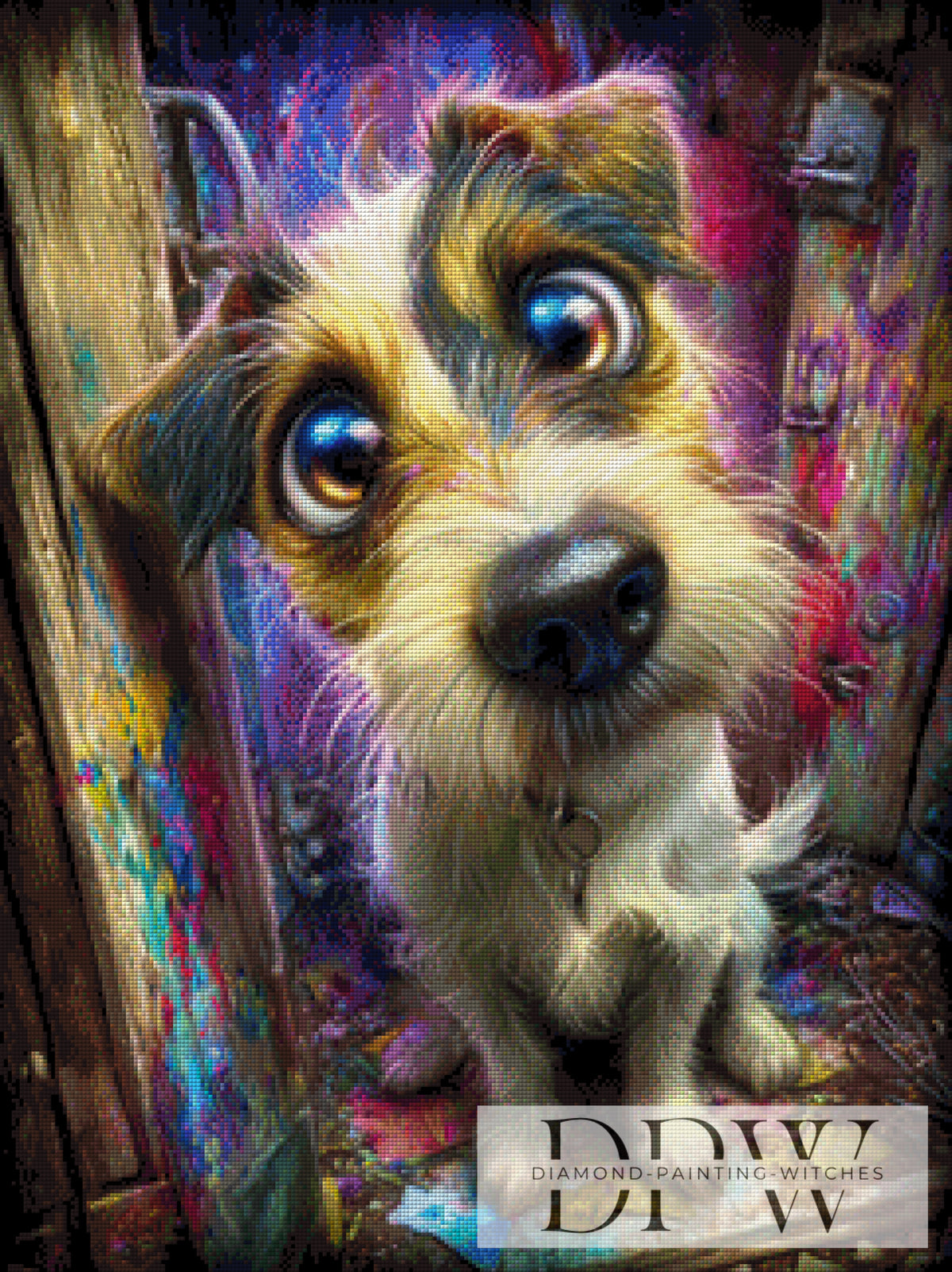 CreatiVartによるJack Russell III、300色使用