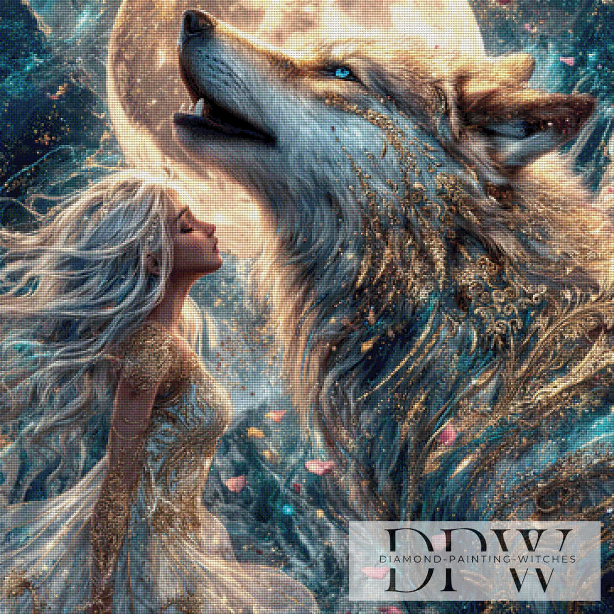 Der Ruf des Wolfes by Lisa Morgan mit 210 Farben