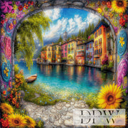 Kunterbunte Stadt by CreatiVart mit 400 Farben