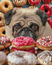 Delicious donuts by theA.art with 230 colors