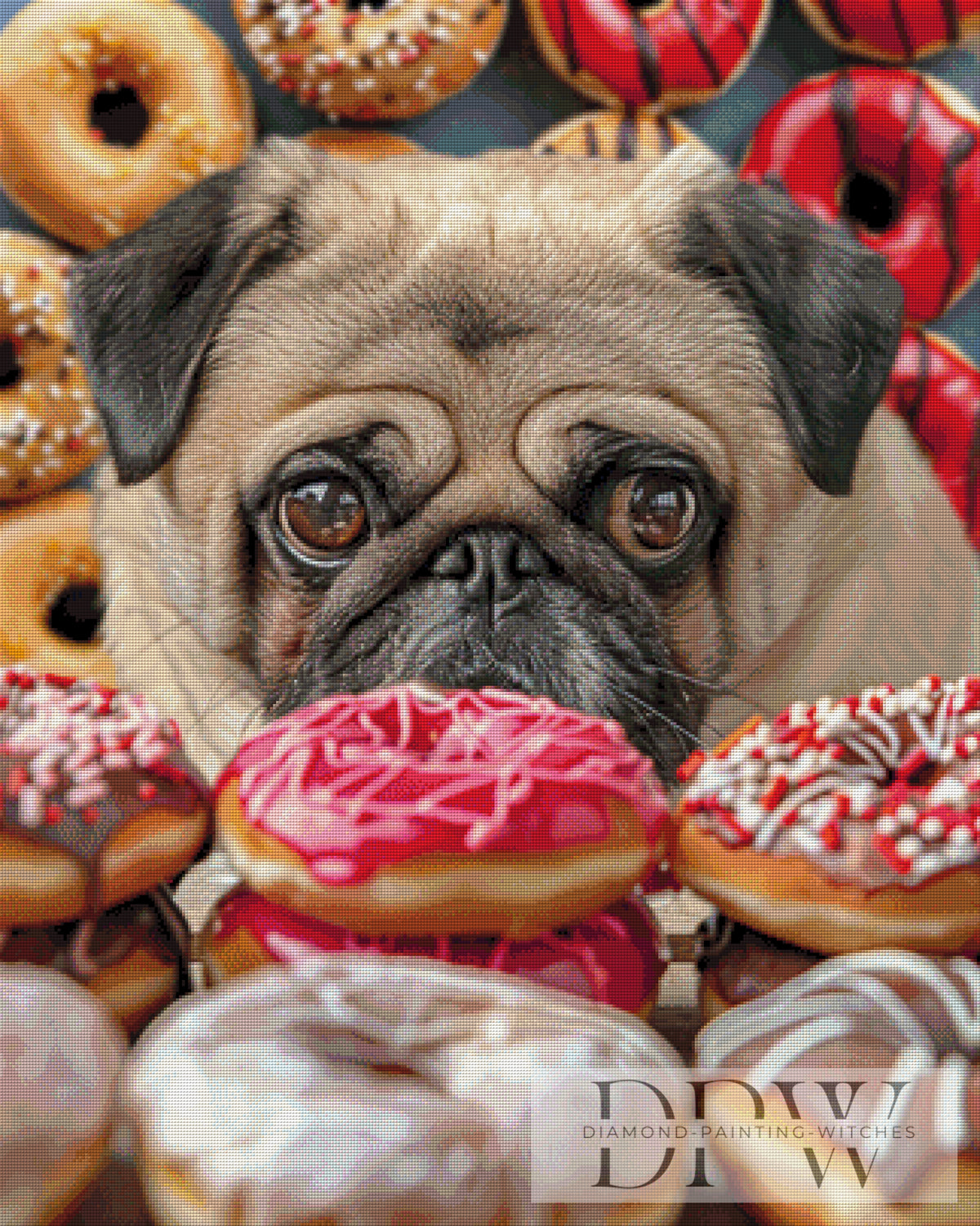Lecker Donuts by theA.art mit 230 Farben