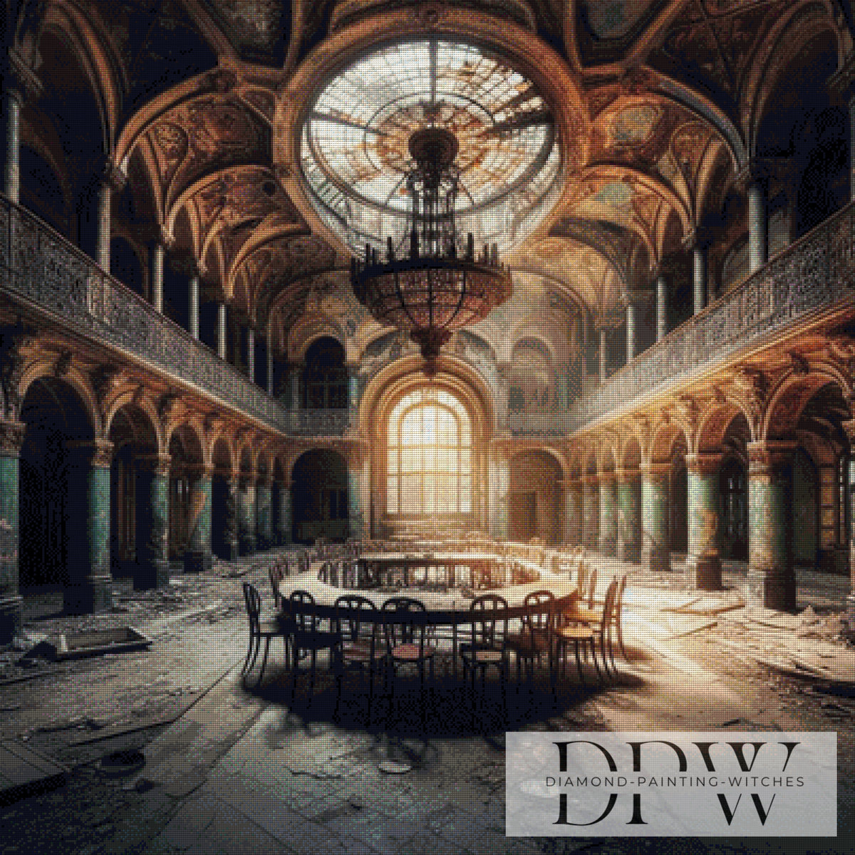 Lost Saal by QN mit 150 Farben