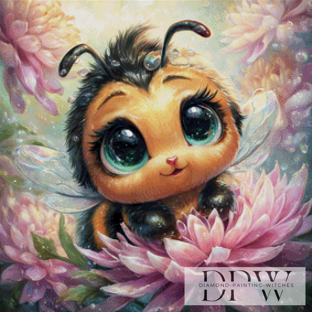 Sweet_Loco_AIによる「Herzige Hummel」、260色使用