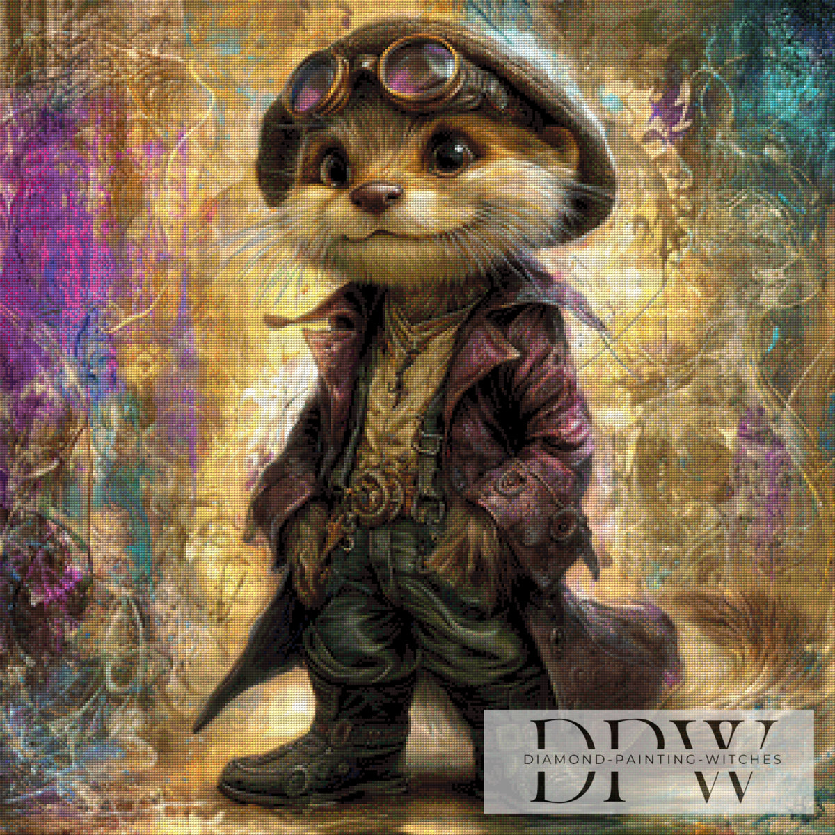 Steampunk Otter by Casalla Vendetta mit 240 Farben