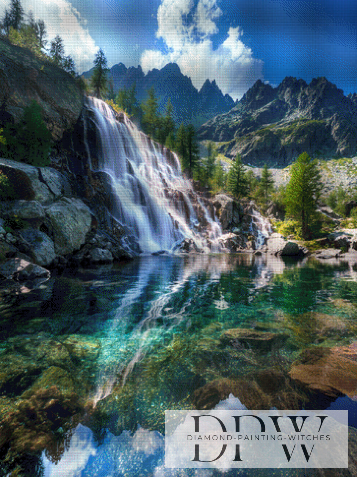 In the Mountains by theA.art with 220 colors