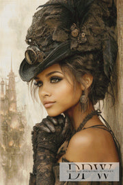 Lady Nocturna of Eisenhain by Elly_A.I. with 100 colors