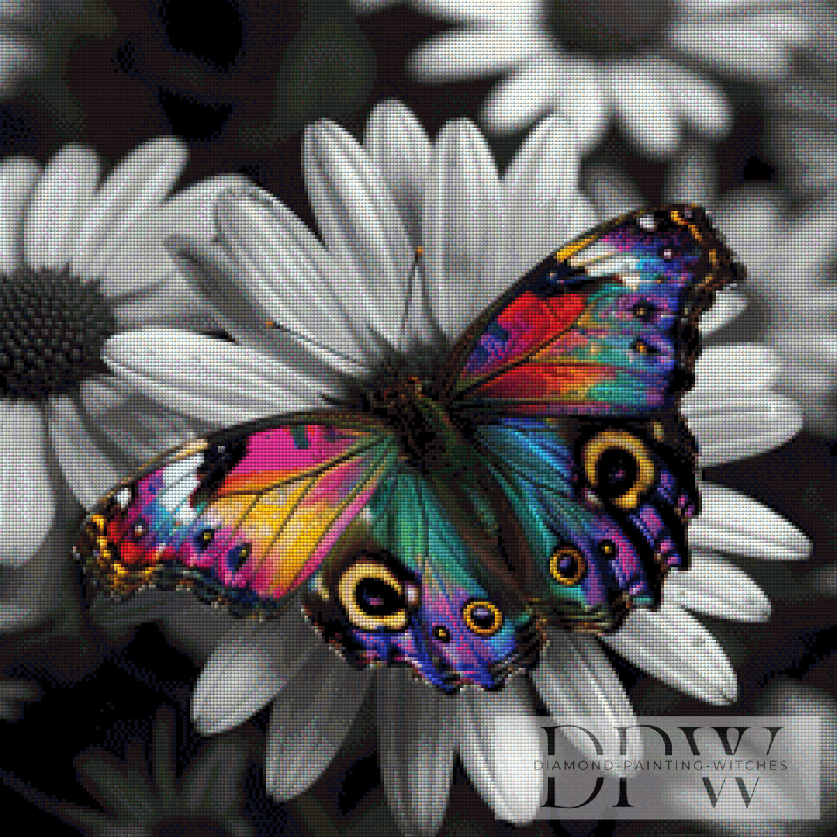 Bunter Schmetterling by theA.art mit 200 Farben