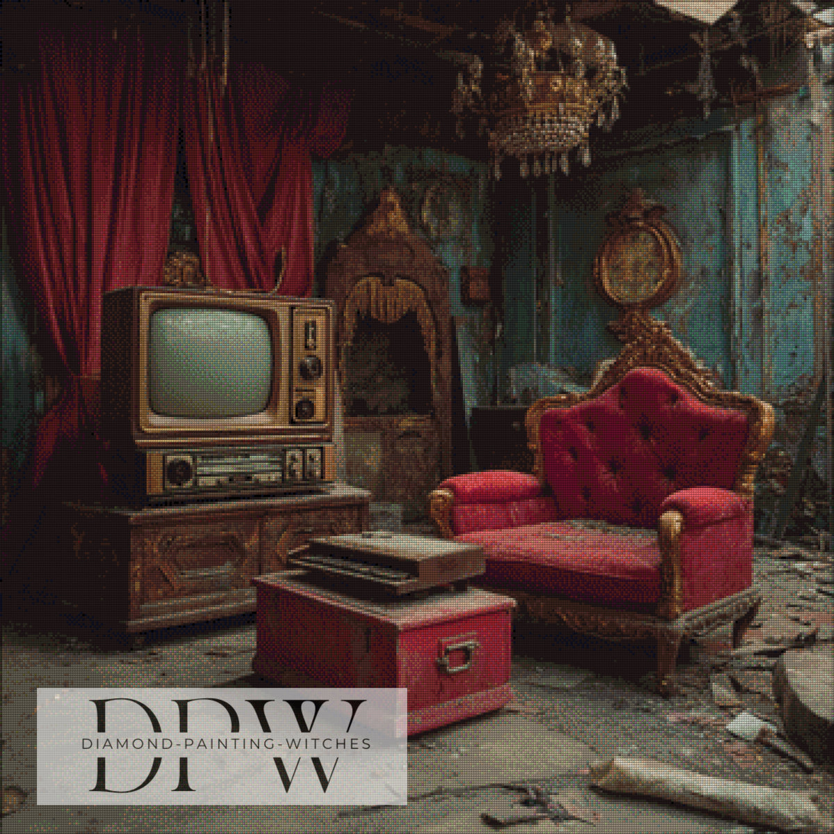 Nostalgisches Wohnzimmer by ellufija mit 115 Farben