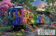 Rainbow Train by QN mit 380 Farben