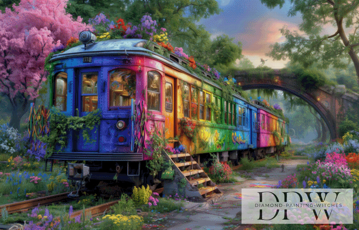 Rainbow Train by QN mit 380 Farben