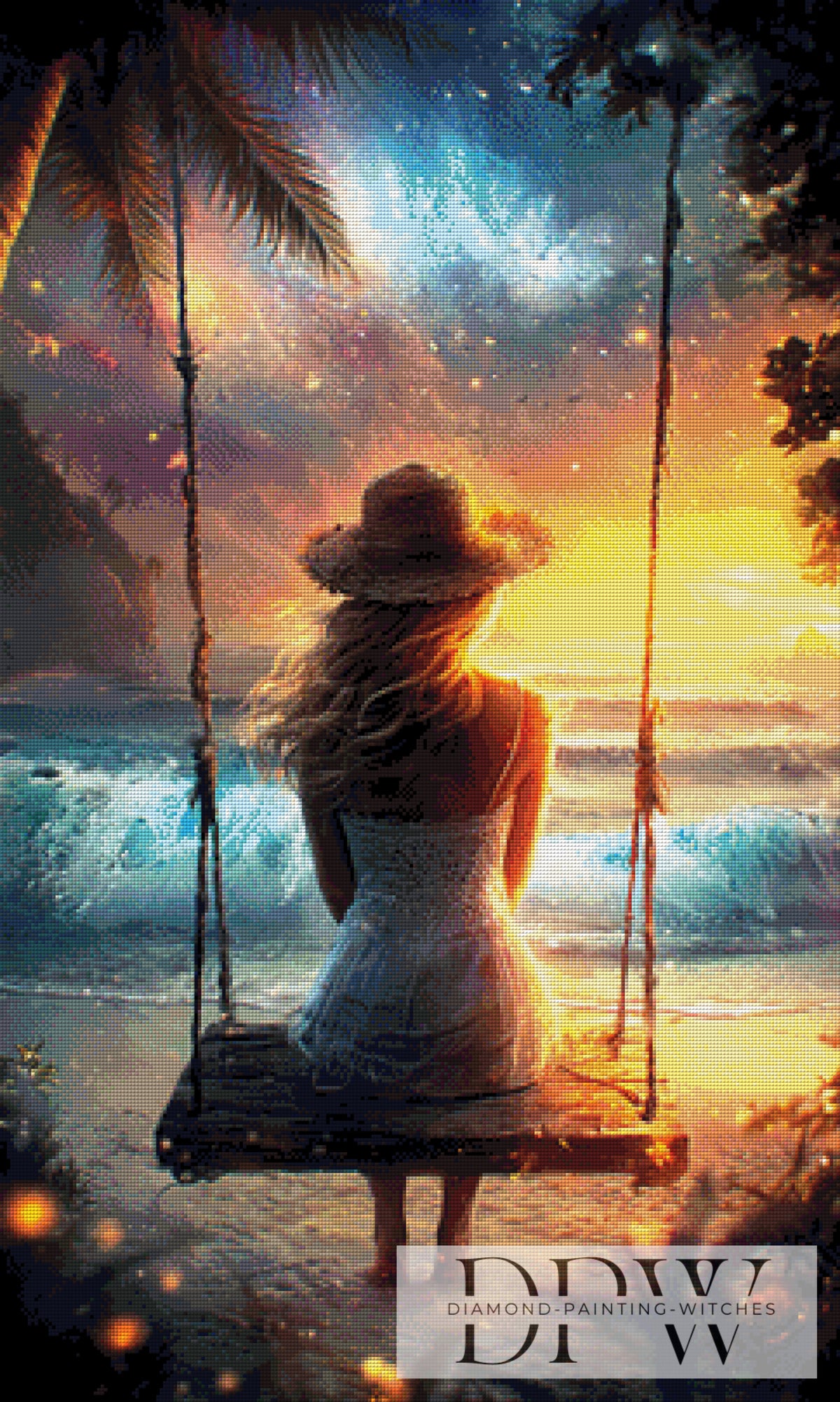 Beach swing by ellufija with 270 colors