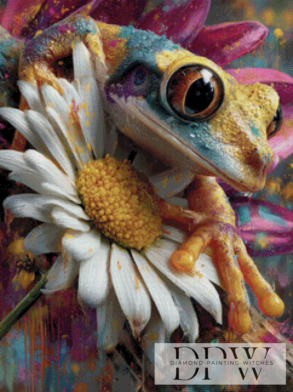 Kalle auf der Blüte by QN mit 250 Farben