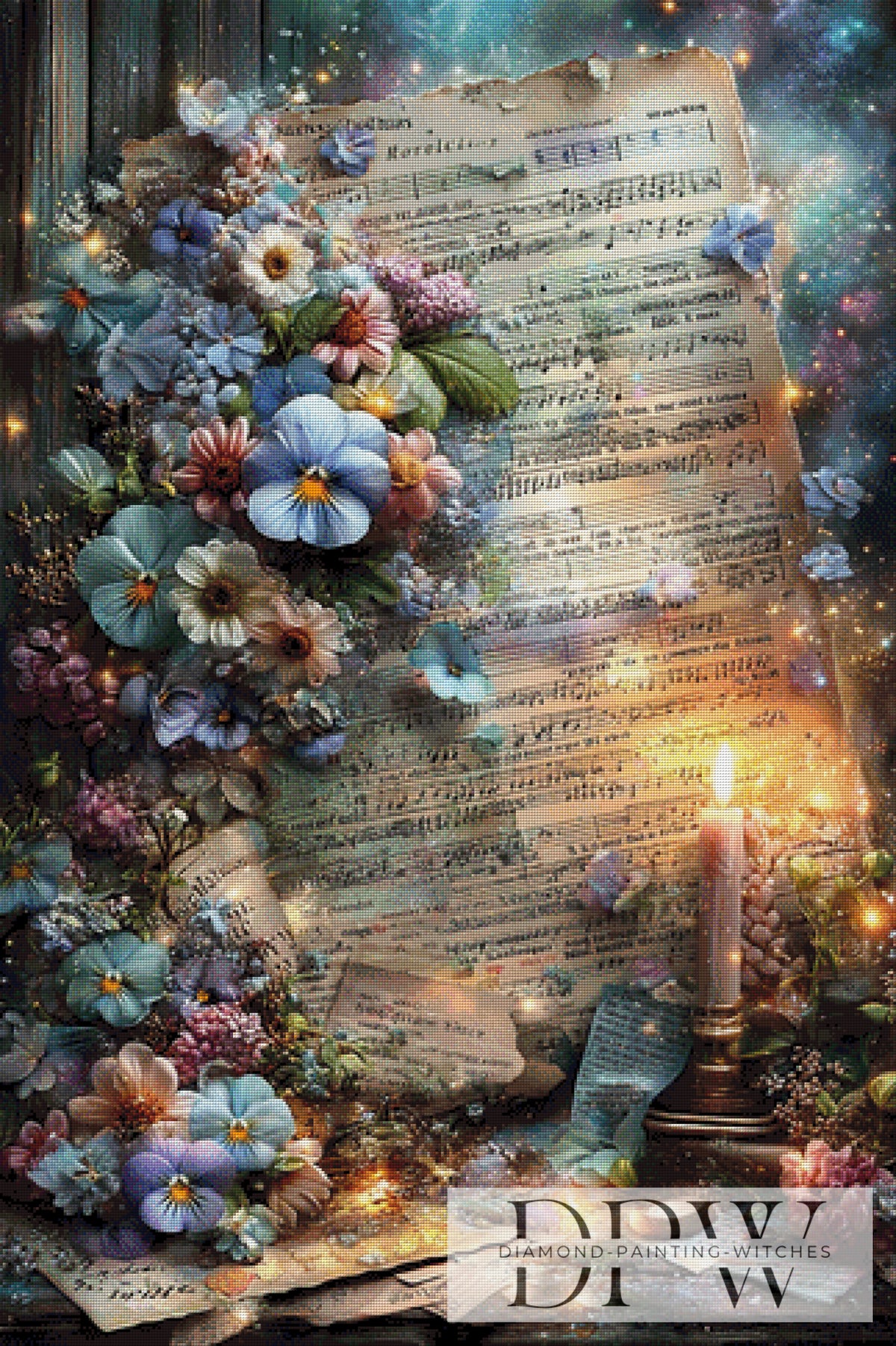 Vintage Melody of Flowers (ellufija作)、290色
